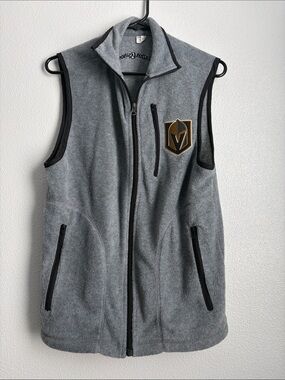 Gray fleece with Golden Knight logo